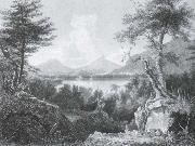 Thomas Cole Winnipiseogee Lake France oil painting artist